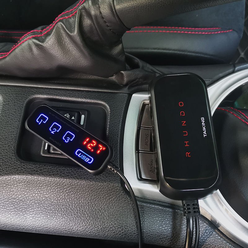Rhundo RS-21S Car USB Charger Splitter Adatpor for DashCam Parking